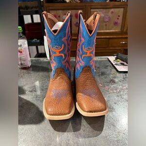 Twisted X Kids Boots - Brown and Blue